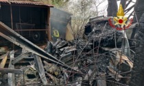 Due baracche, un platano e un vecchio camioncino bruciati a Barbarano Mossano