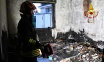 Vicenza, incendio di un appartamento al terzo piano di un condominio