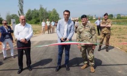Inaugurata la nuova strada d'emergenza tra la caserma Del Din e Sant’Antonino