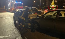 Chiampo, scontro tra due auto: una persona rimane incastrata, due feriti