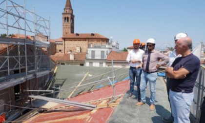 Palazzo Chiericati, entro agosto si concluderanno i lavori di rifacimento del tetto