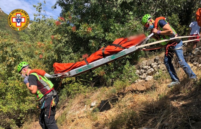 Colli Berici, freeclimber di Montegalda vola per alcuni metri nella palestra di roccia