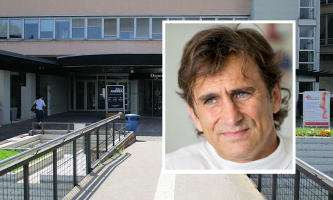 Il campione Alex Zanardi dimesso dal San Bortolo, torna a casa