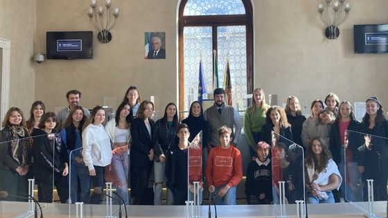 Gemellaggi, a Palazzo Trissino gli studenti di un Liceo di Lione