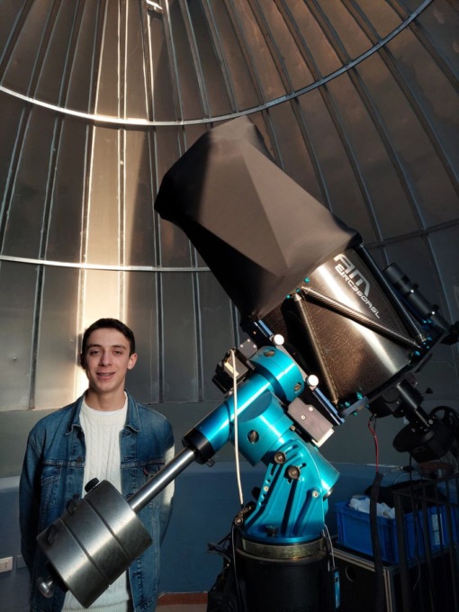 Si chiama MarSec2_V2 la nuova stella scoperta da Lorenzo Sassaro