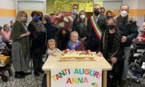 Anna Pulierin compie 100 anni, compleanno da record a Romano D'Ezzelino