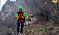 Si infortuna durante l'arrampicata, 35enne soccorso e portato in ospedale