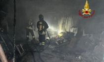 Taverna garage distrutta dalla fiamme a Capodanno, è inagibile