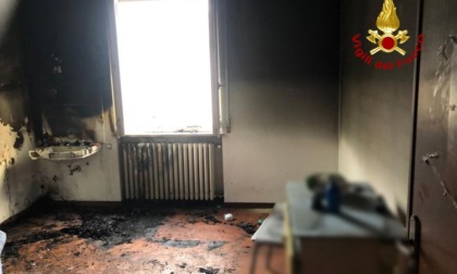 Valdagno, incendio nella casa della parrocchia di San Quirico dove è ospitata una famiglia siriana