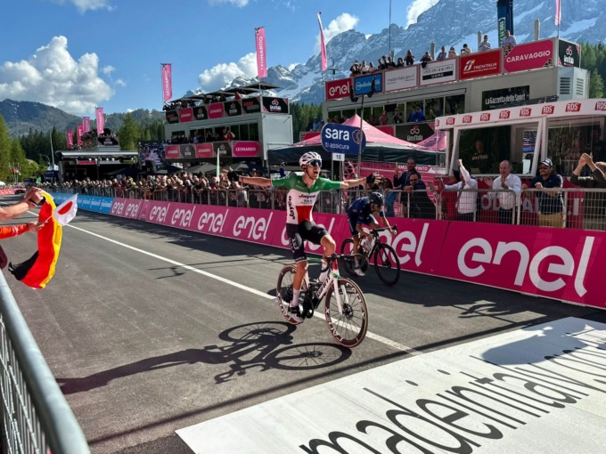 Giro D’Italia, Thiene in festa: Filippo Zana ha vinto la 18^ tappa Oderzo- Val di Zoldo