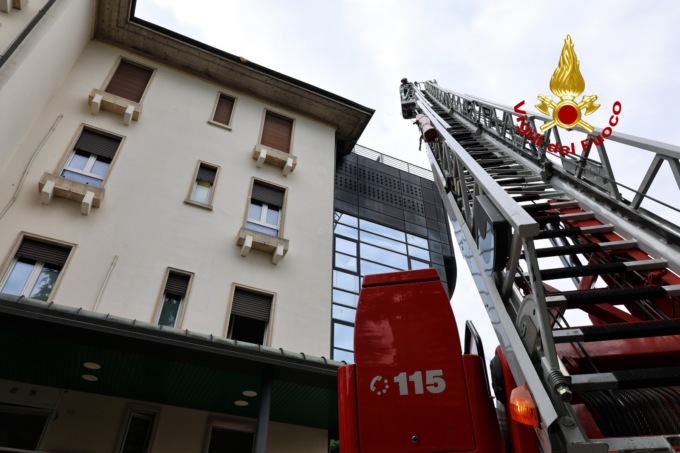 Vicenza, odore di fumo nella casa di cura Villa Berica: arrivano i Vigili del fuoco