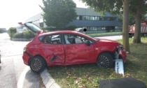 Incidente a Schio, scontro tra un'auto e un Iveco: ferite mamma e figlia di 8 anni