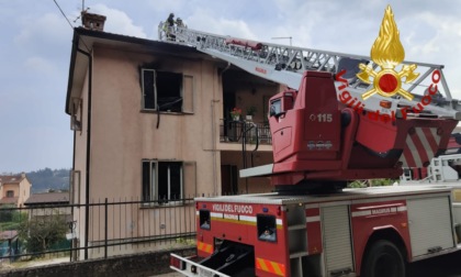Paura ad Arcugnano, la cucina di un appartamento distrutta dalle fiamme