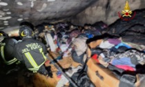 Tragedia sfiorata a Zermeghedo: appartamento divorato dalle fiamme