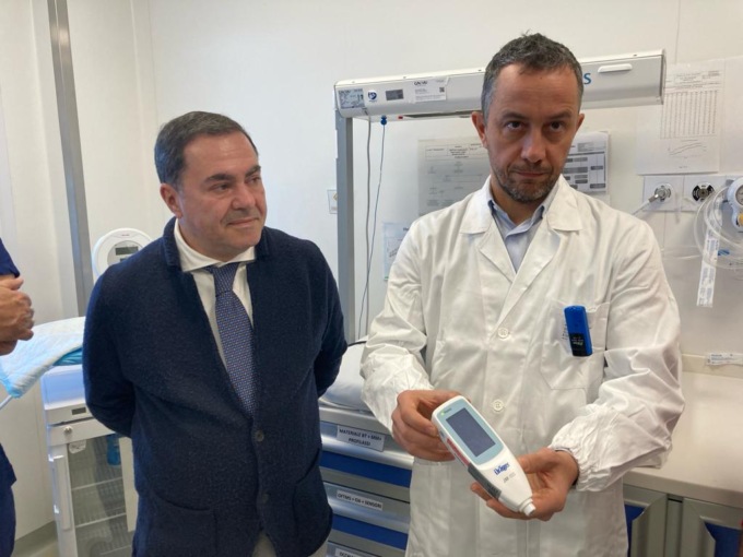 Pediatria di Asiago, una nuova apparecchiatura per la valutazione dei neonati