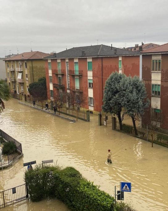 Resta in allerta rossa il Basso Brenta-Bacchiglione, pericolo frane