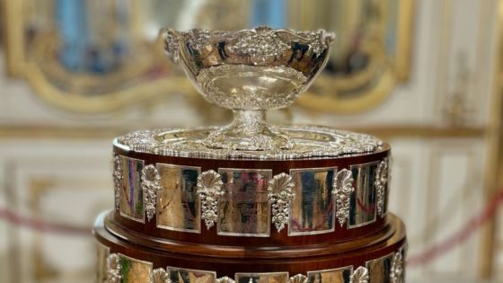La Coppa Davis arriva a Vicenza: il trofeo vinto dai tennisti azzurri esposto nella Basilica Palladiana