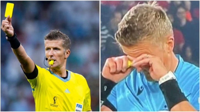 L’arbitro vicentino Orsato si commuove al termine di Psg-Borussia Dortmund, la sua ultima partita in Champions League
