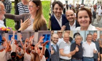 Ballottaggi a Bassano, Montecchio, Valdagno e Schio: le immagini di festa dei nuovi Sindaci vicentini