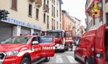 Paura nel centro di Vicenza, incendio in un appartamento in Contra' San Silvestro