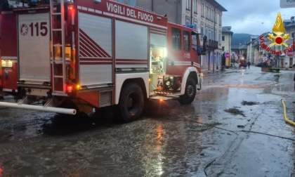 Maltempo: bomba d'acqua ad Asiago e Gallio, torrenti esondati e negozi allagati