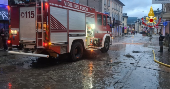 Maltempo: bomba d’acqua ad Asiago e Gallio, torrenti esondati e negozi allagati