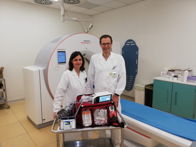 Ospedale di Santorso, eseguita prima trombolisi in sala TAC: “Si ridurranno i tempi di intervento per pazienti con ictus”