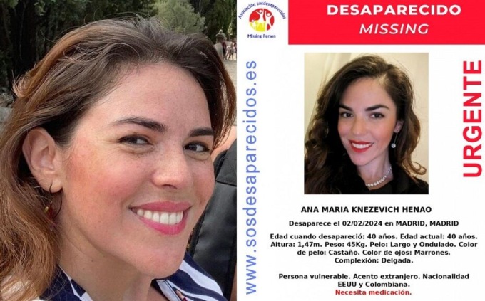Ereditiera scomparsa a febbraio a Madrid, le ricerche di Ana Maria Henao ora si spostano nel Vicentino