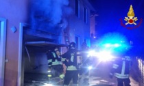 Incendio in un garage a Crespadoro: tanta paura, ma nessun ferito