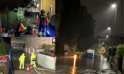 Maltempo in provincia di Vicenza: frane ad Arcugnano, strade sott'acqua a Torri di Quartesolo e Longare