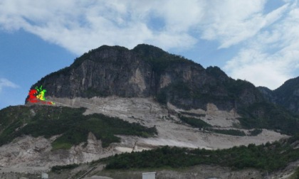 Rischio frane sulla Sp350 a Valdastico, chiuso al traffico il tratto in zona cava "La Maronga"