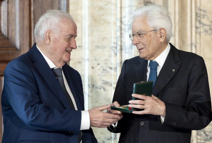 Premiati i nuovi Cavalieri del Lavoro: tra questi anche il vicentino Giorgio Campagnolo