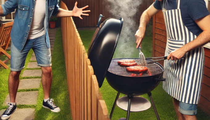 L’eterna disputa tra vicini di casa a Tavernelle di Sovizzo… per un barbecue