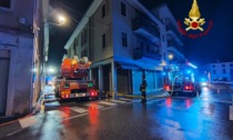 Fabbricato in ristrutturazione va a fuoco nella notte a Malo