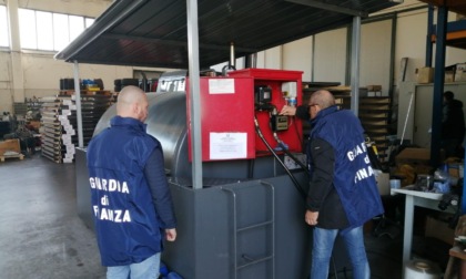 Distributore di benzina abusivo a Brendola, sequestrati 5mila litri di gasolio