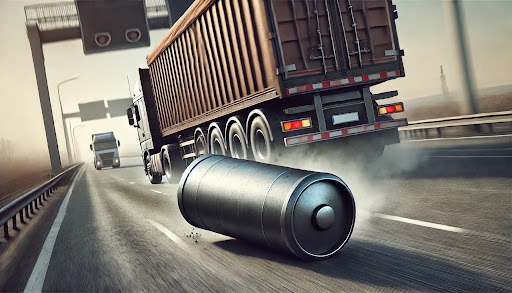 Tir perde carico di 32 tonnellate, pericolo e danni al Melaro