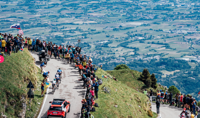 Presentato il 108° Giro d’Italia: due tappe in provincia di Vicenza, la 15^ risalirà il Grappa ed arriverà ad Asiago
