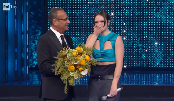 Sanremo 2025: Francesca Michielin non trattiene l’emozione e scoppia in lacrime dopo l’esibizione