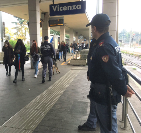 Intensificati i controlli in stazione a Vicenza, 3 arresti e 9 indagati a gennaio 2025