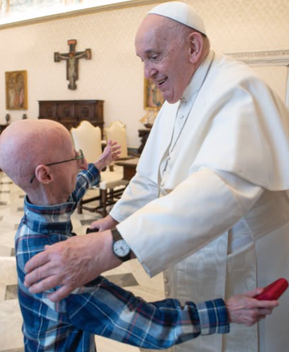 I “Sammy Runners” conquistano i tifosi di Boston come Sammy conquistò anche il Papa