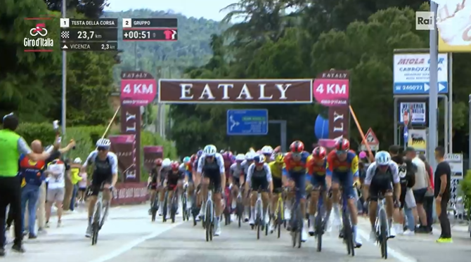 L’arrivo del Giro d’Italia 2025 a Vicenza: Monte Berico accoglie la Corsa Rosa