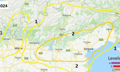 Maltempo in arrivo su Vicenza: giovedì 5 giugno rischio supercelle e grandinate