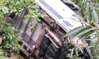 Il racconto dell'autista del pullman finito nell'Agno a Recoaro