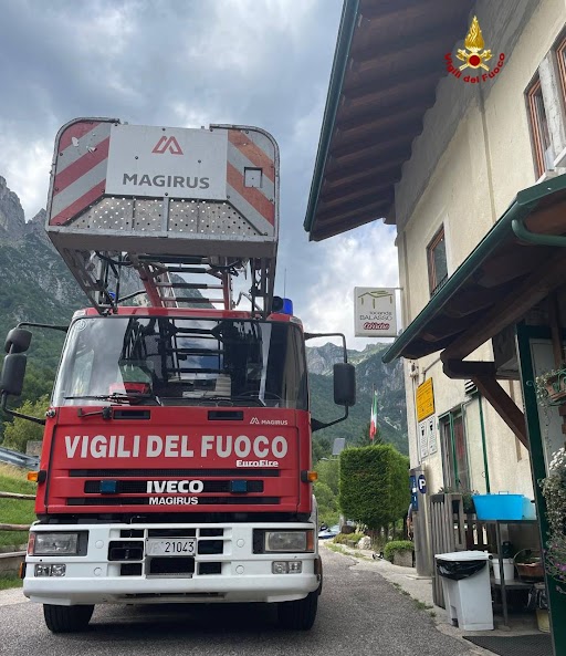 130 interventi dei Vigili del fuoco in tre giorni, causa maltempo