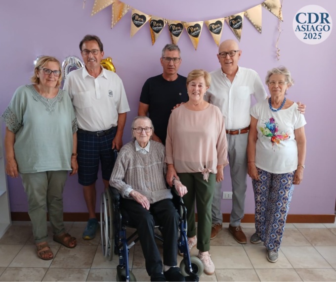 La signora Bianca celebra 103 anni alla Casa di Riposo di Asiago