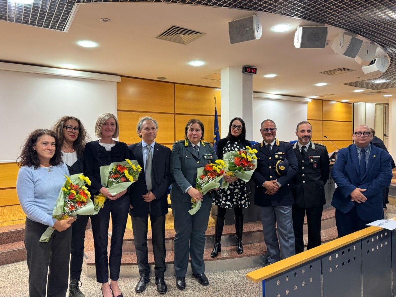 Ospiti alla serata sull'educazione al rispetto per prevenire la violenza di genere