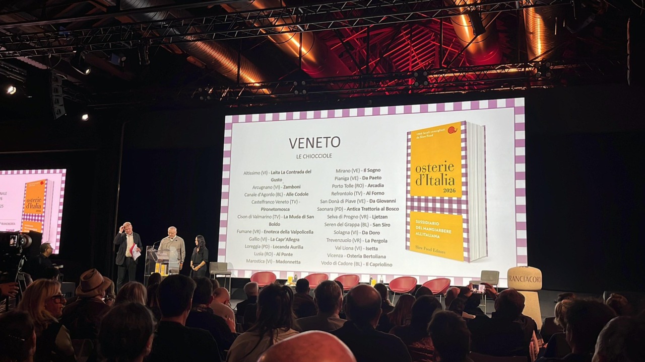 Guida Osterie d’Italia 2026: sette locali in provincia di Vicenza premiati con la Chiocciola da Slow Food
