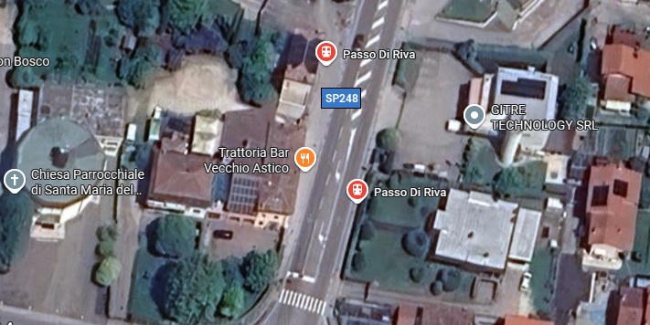 Fermate autobus FTV a Passo di Riva