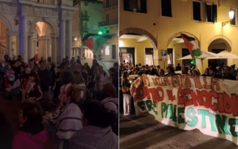 Israele blocca la Global Sumud Flotilla, centinaia in corteo anche a Vicenza e a Padova