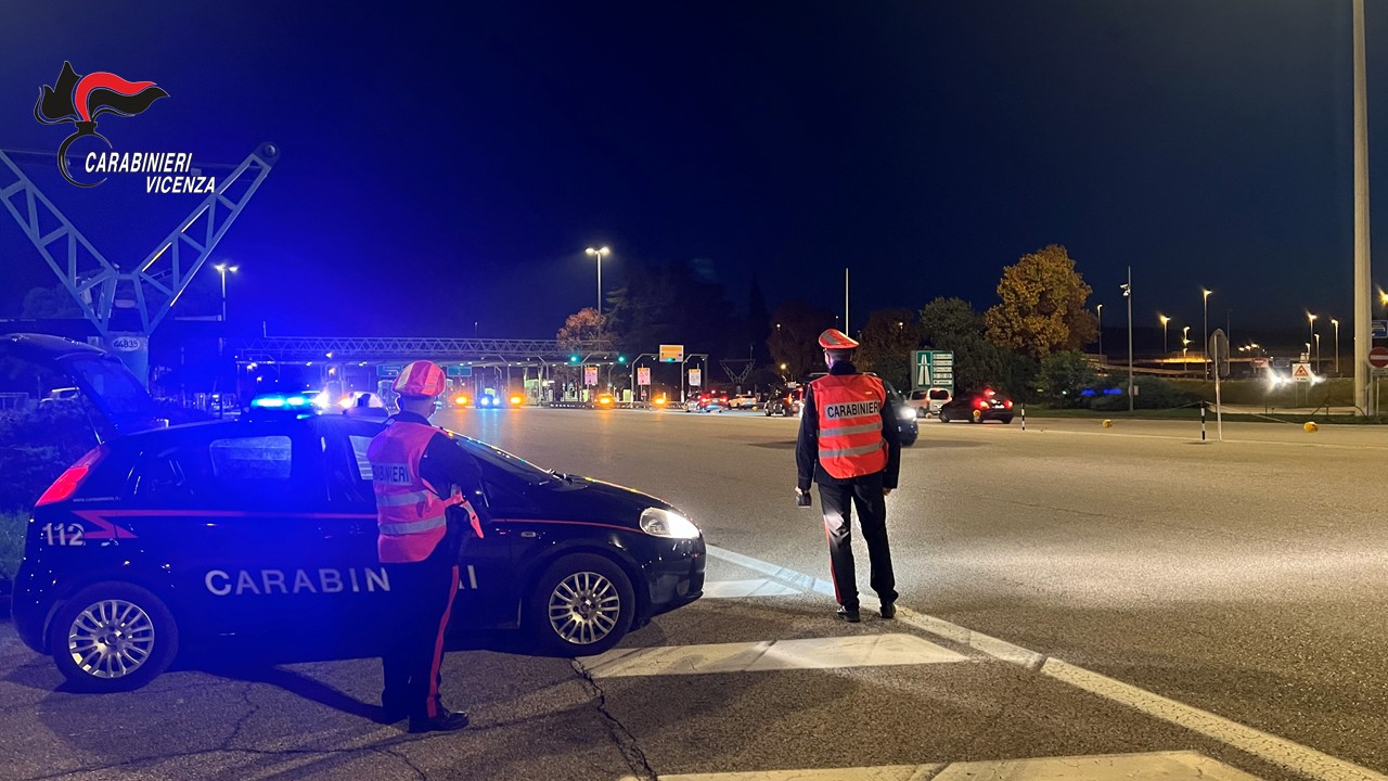 Maxi operazione dei Carabinieri a Vicenza: arrestato 18enne con quasi mezzo chilo di hashish